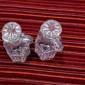 Wexford Glass Oil Vinegar Cruets Anchor Hocking Vintage 1960's